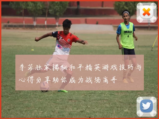 李芳独家揭秘和平精英游戏技巧与心得分享助你成为战场高手