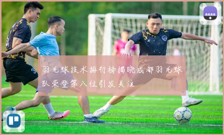 羽毛球技术排行榜揭晓成都羽毛球队荣登第八位引发关注